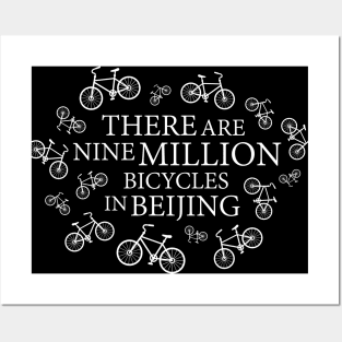 Nine Million Bicycles Posters and Art